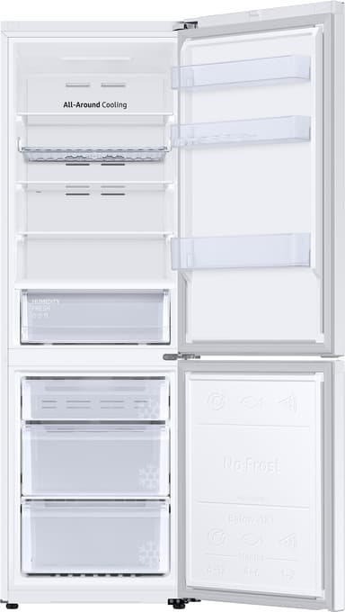 Samsung kølefryseskab RL34T602FWWEF (hvid)