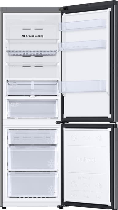 Samsung kølefryseskab RL34T675DB1EF (sort)