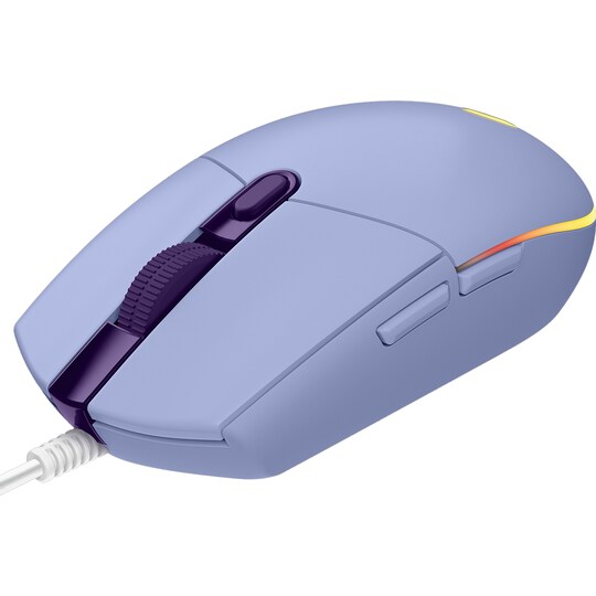 Logitech G203 Lightsync gaming mouse (lilla)