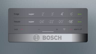 Bosch Series 4 kølefryseskab KGN367IDQ (rustfrit stål)