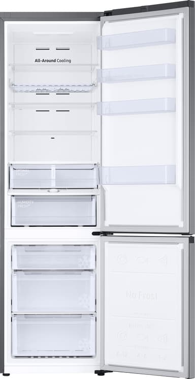 Samsung kølefryseskab RL38T675DS9EF (stål)