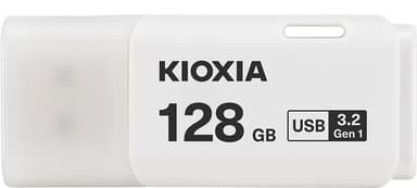 Kioxia TransMemory U301 flashdrev 128 GB (hvid)