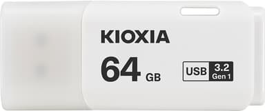 Kioxia TransMemory U301 flashdrev 64 GB (hvid)