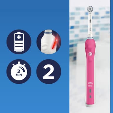 Oral-B Pro-2 2400N elektrisk tandbørste (pink)