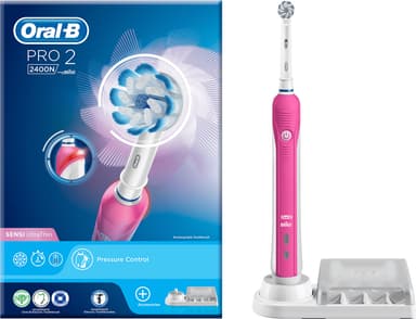 Oral-B Pro-2 2400N elektrisk tandbørste (pink)