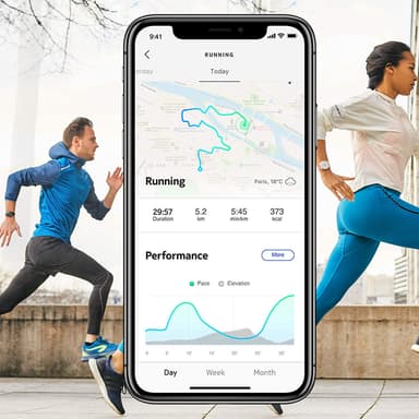 Withings Move ECG analogt ur 38 mm (sort)