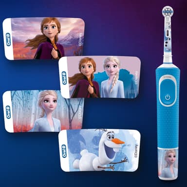 Oral-B Vitality 100 Kids Frozen elektrisk tandbørste gavesæt 309512