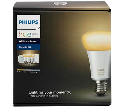 Philips Hue White ambiance startsæt 9,5W E27