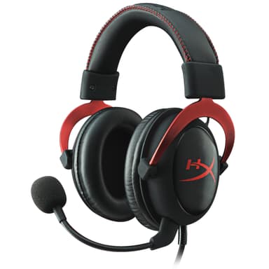 Cloud II gaming-headset rød/sort | Elgiganten