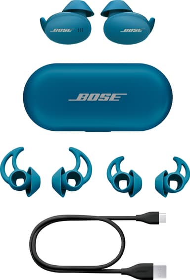 Bose Sport Earbuds in-ear true wireless høretelefoner (baltic blue)