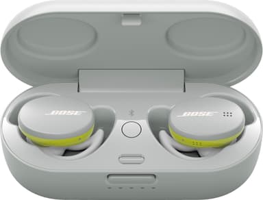 Bose Sport Earbuds in-ear true wireless høretelefoner (glacier white)