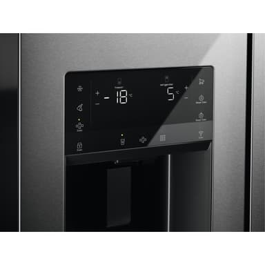 Electrolux side-by-side-kølefryseskab LLI9VF54X0 (sølv)