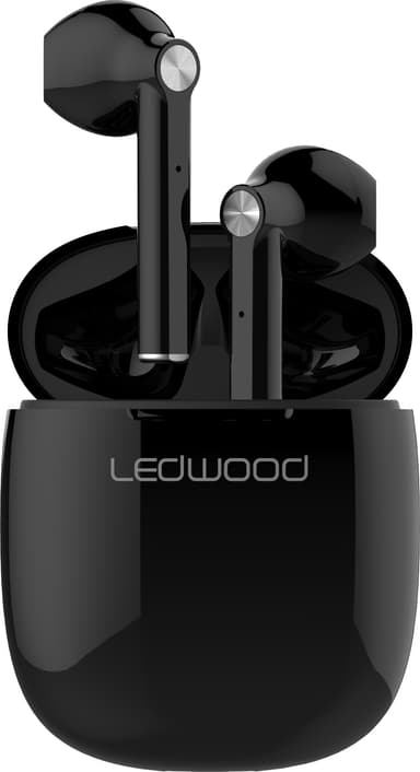 Ledwood T16 true wireless høretelefoner (sort)