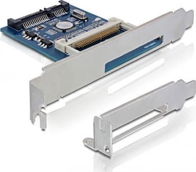 DeLOCK intern kortlæser til CompactFlash, SATA 3Gb/s, PCI-dækplade o