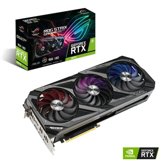 ASUS GeForce RTX 3070 8GB GDDR6 ROG STRIX GAMING