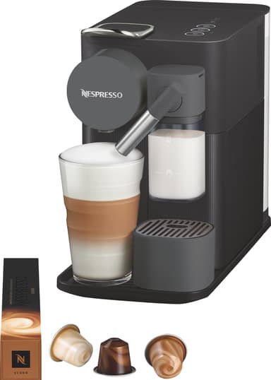 NESPRESSO® Lattissima One-kaffemaskine fra DeLonghi, Sort