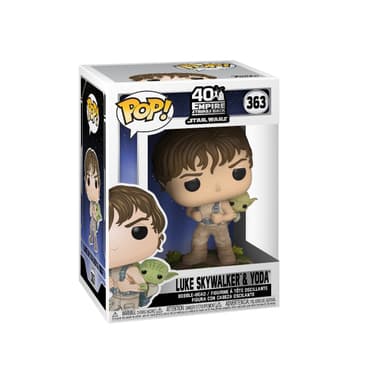 FUNKO! POP STAR WARS: ESB- TRAINING LUKE WITH YODA