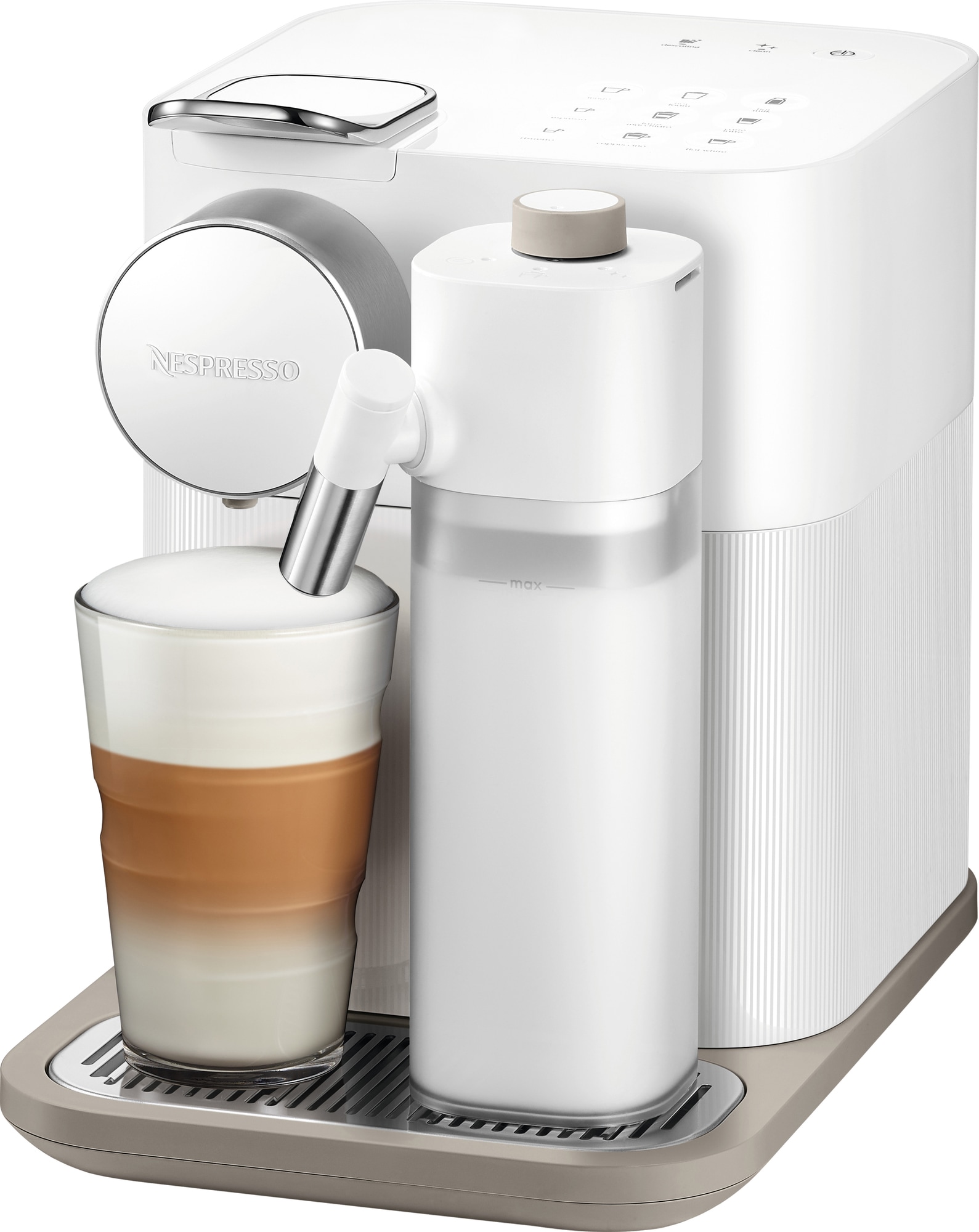 NESPRESSOÂ® Gran Lattissima-kaffemaskine fra DeLonghi, Hvid (8004399334014)