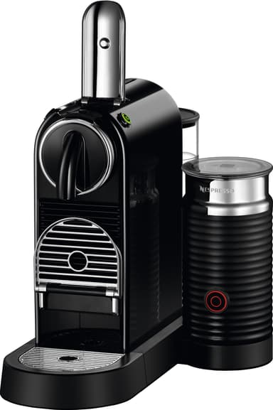 NESPRESSO® CitiZ&milk kaffemaskine fra DeLonghi, Sort