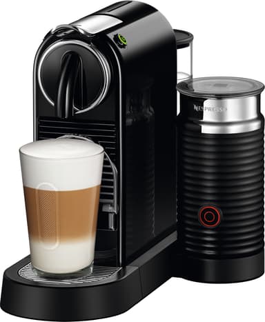 NESPRESSO® CitiZ&milk kaffemaskine fra DeLonghi, Sort