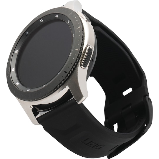 UAG Civilian Samsung Galaxy Watch 46 mm silikoneurrem (sort)