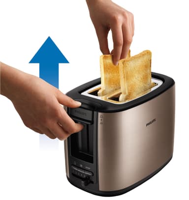 Philips brødrister HD2628 - kobber