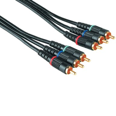 Hama YUV kabel 2x3 RCA (10 m)