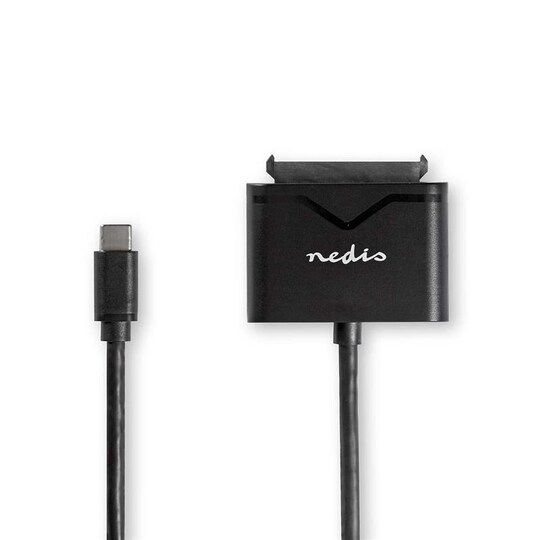 shuffle buket Hjemløs Harddiskadapter | USB-C | SATA | Universal | Med strømforsyning | Elgiganten