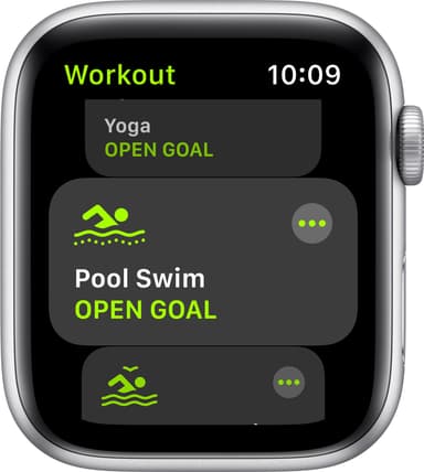 Apple Watch SE 44mm GPS (silver alu/hvid sportsrem)
