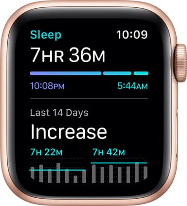 Apple Watch SE 40mm GPS (gold alu/pink sand sportsrem)