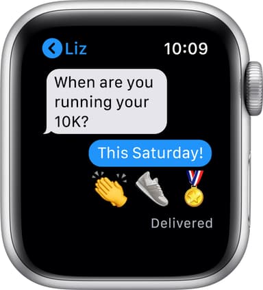 Apple Watch Nike Series 6 40mm GPS (silver alu/plat sportsrem)