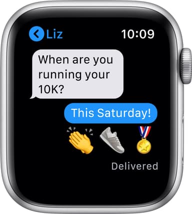 Apple Watch Nike Series 6 44mm GPS (silver alu/plat sportsrem)
