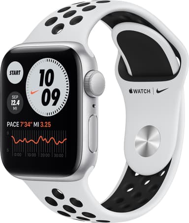 Apple Watch Nike SE 40mm GPS (silver alu/plat sportsrem)