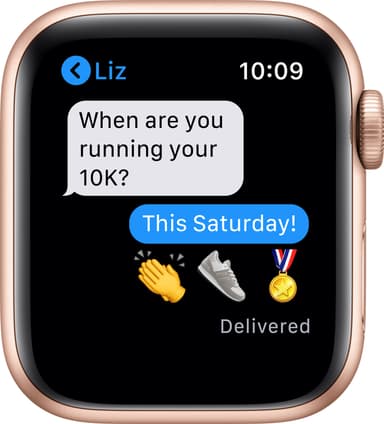 Apple Watch SE 40mm GPS (gold alu/pink sand sportsrem)