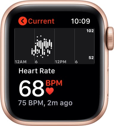 Apple Watch SE 40mm GPS (gold alu/pink sand sportsrem)