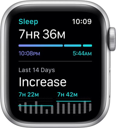 Apple Watch SE 40mm GPS (silver alu/hvid sportsrem)