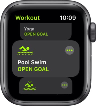 Apple Watch SE 40mm GPS (space gray alu/sort sportsrem)