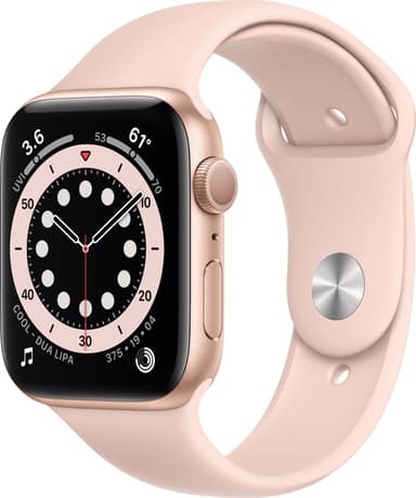 Apple Watch Series 6 44mm GPS (gold/pink sand rem)