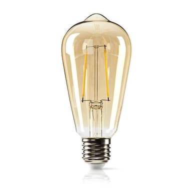 Dæmpbar LED-retroglødepære E27 | ST64 | 5,4 W | 380 lm