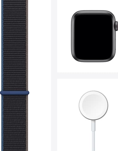 Apple Watch SE 40mm GPS+Cellular (space grey alu/charcoal sports-loop)