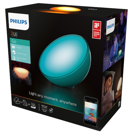 Philips Hue White and colour ambiance Go bærbart lys
