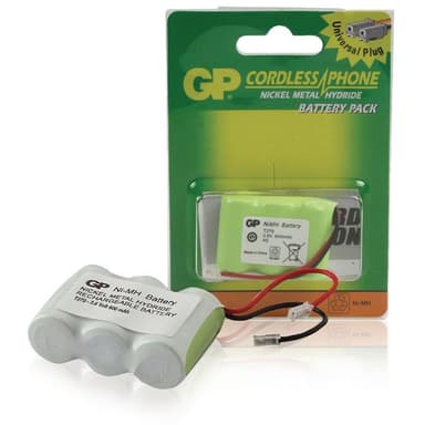 Genopladelige Ni-MH-batteri 3.6 V 600 mAh 1-Bobler