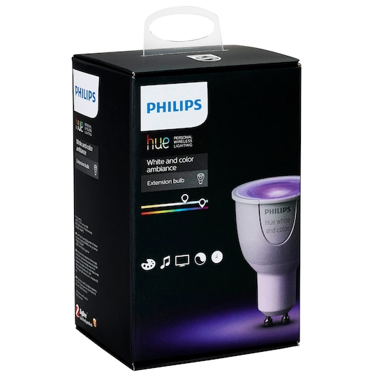 Philips Hue White and color ambiance lyspære GU10