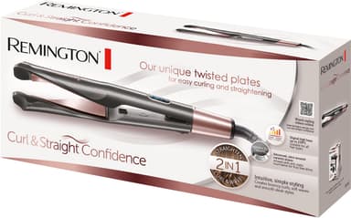 Remington Curl & Straight Confidence krøllejern/glattejern S6606
