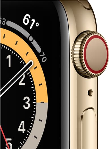 Apple Watch Series 6 40mm GPS+4G LTE (gold steel/gold Milanese loop)