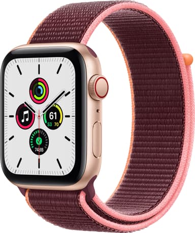 Apple Watch SE 44mm GPS+4G LTE (gold alu/plum sports-loop)