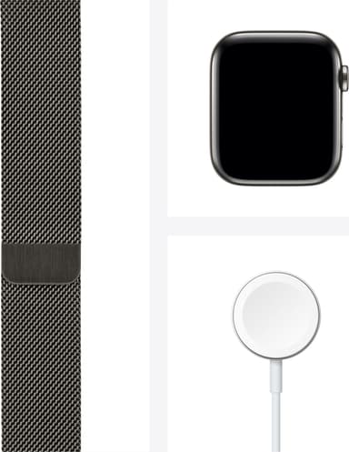 Apple Watch Series 6 44mm GPS+4G LTE (graph. steel/graph. Mil. loop)