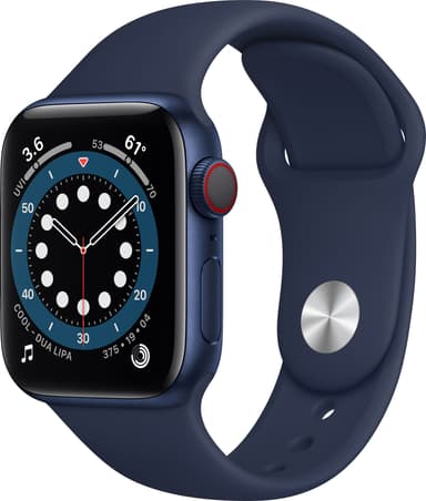 Apple Watch Series 6 40mm GPS+4G lTE (blue alu/navy sportsrem)