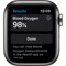 Apple Watch Series 6 40mm GPS+4G LTE (graphite steel/hvid sportsrem)