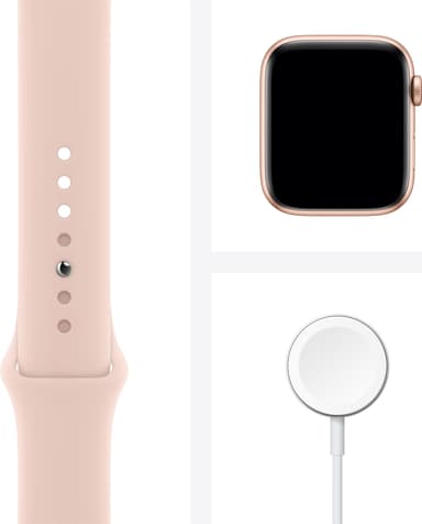 Apple Watch SE 44mm GPS+4G LTE (gold alu/pink sportsrem)